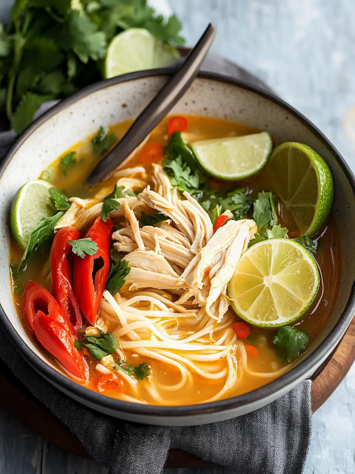Delicious Thai Chicken Noodle Soup for Cozy Nights 5 Thai Chicken Noodle Soup