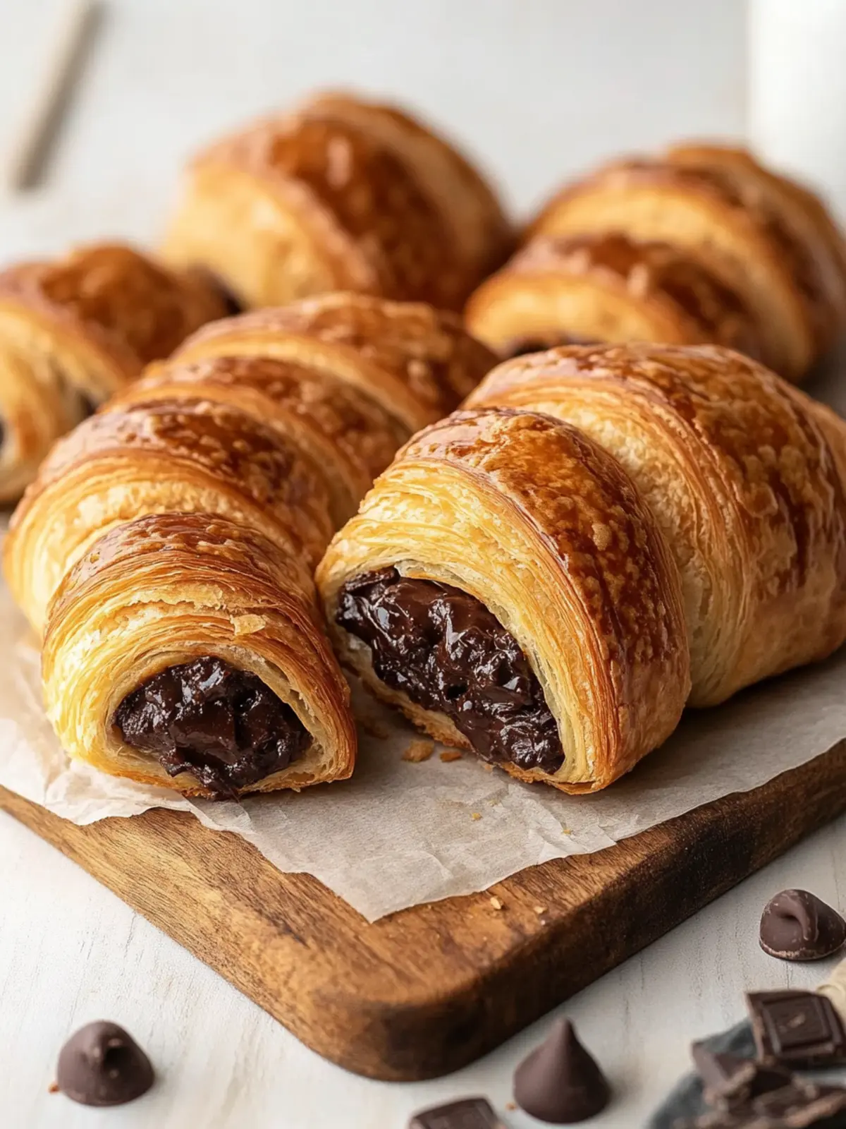 Perfect Homemade Chocolate Croissants for Lazy Weekend Mornings 3 Homemade Chocolate Croissants