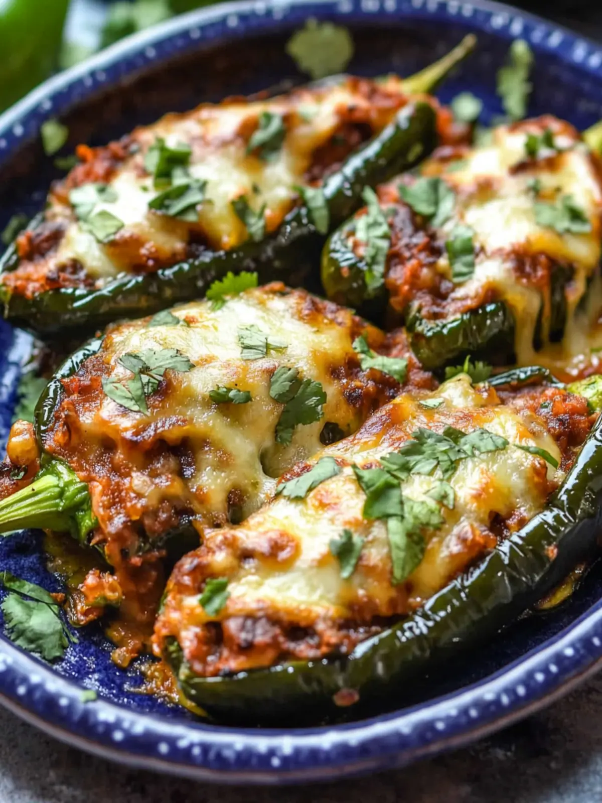 Delicious Stuffed Poblano Peppers for a Cozy Dinner Night 2 Stuffed Poblano Peppers