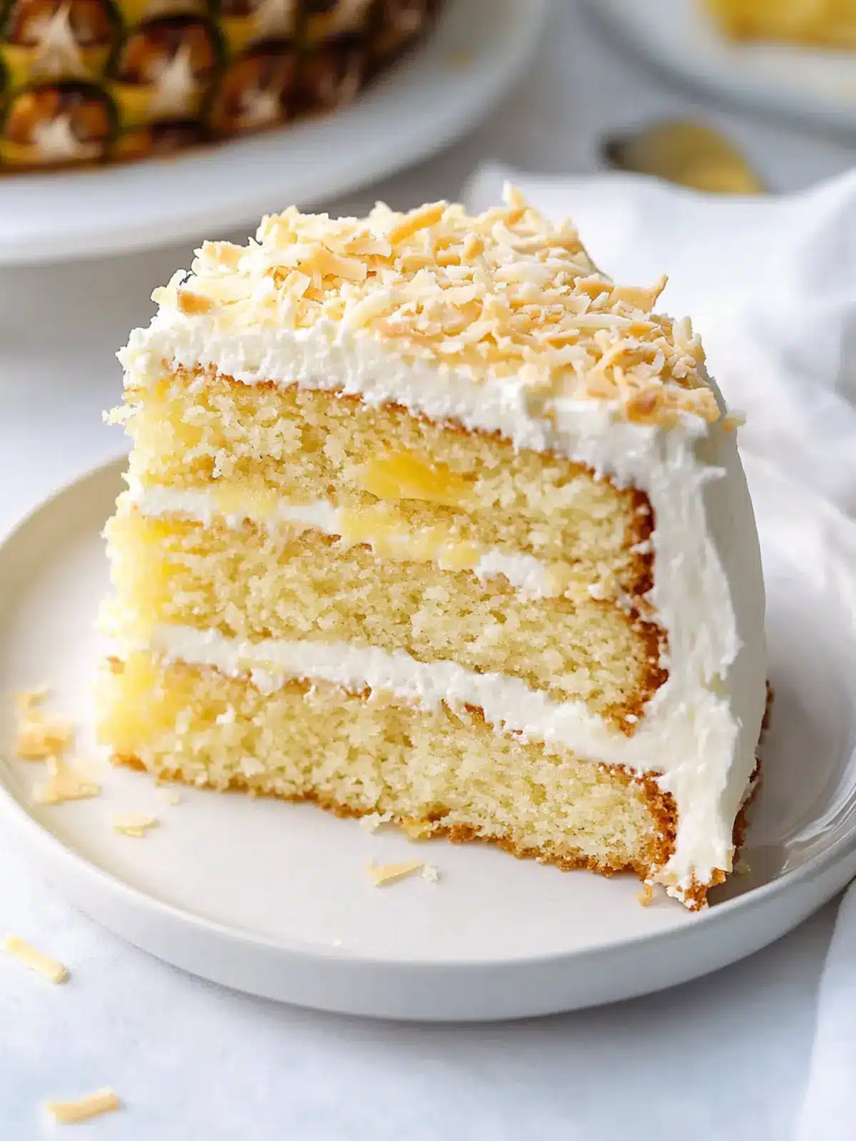 Irresistible Pineapple Coconut Cake Recipe for Tropical Vibes 3 Pineapple Coconut Cake recipe