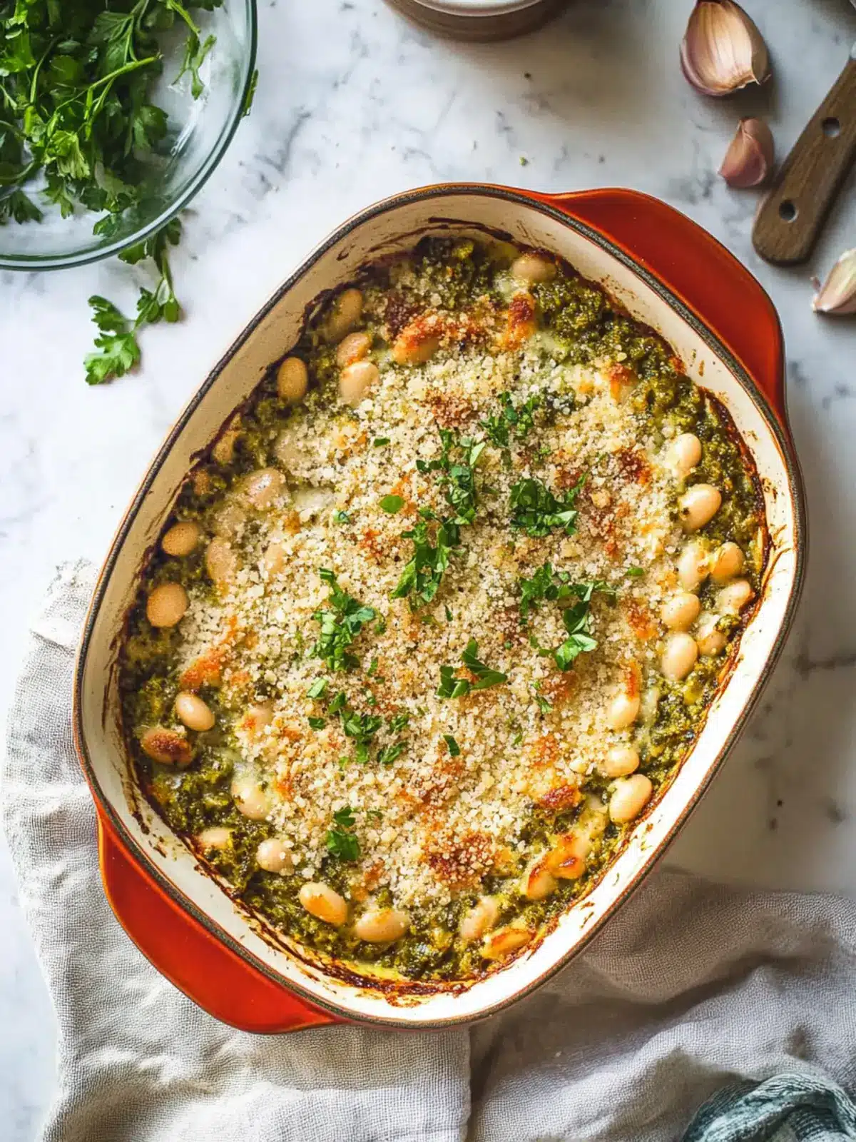 Delicious White Bean and Pesto Bake for Cozy Nights 4 White Bean and Pesto Bake