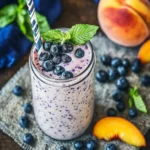 Refreshing Peach Blueberry Smoothie for a Perfect Summer Sip 5 Peach Blueberry Smoothie