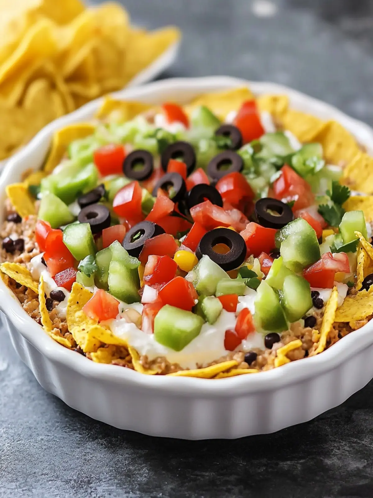 Celebrate with 4th of July Easy Taco Dip that's a Hit! 2 4th of July Easy Taco Dip