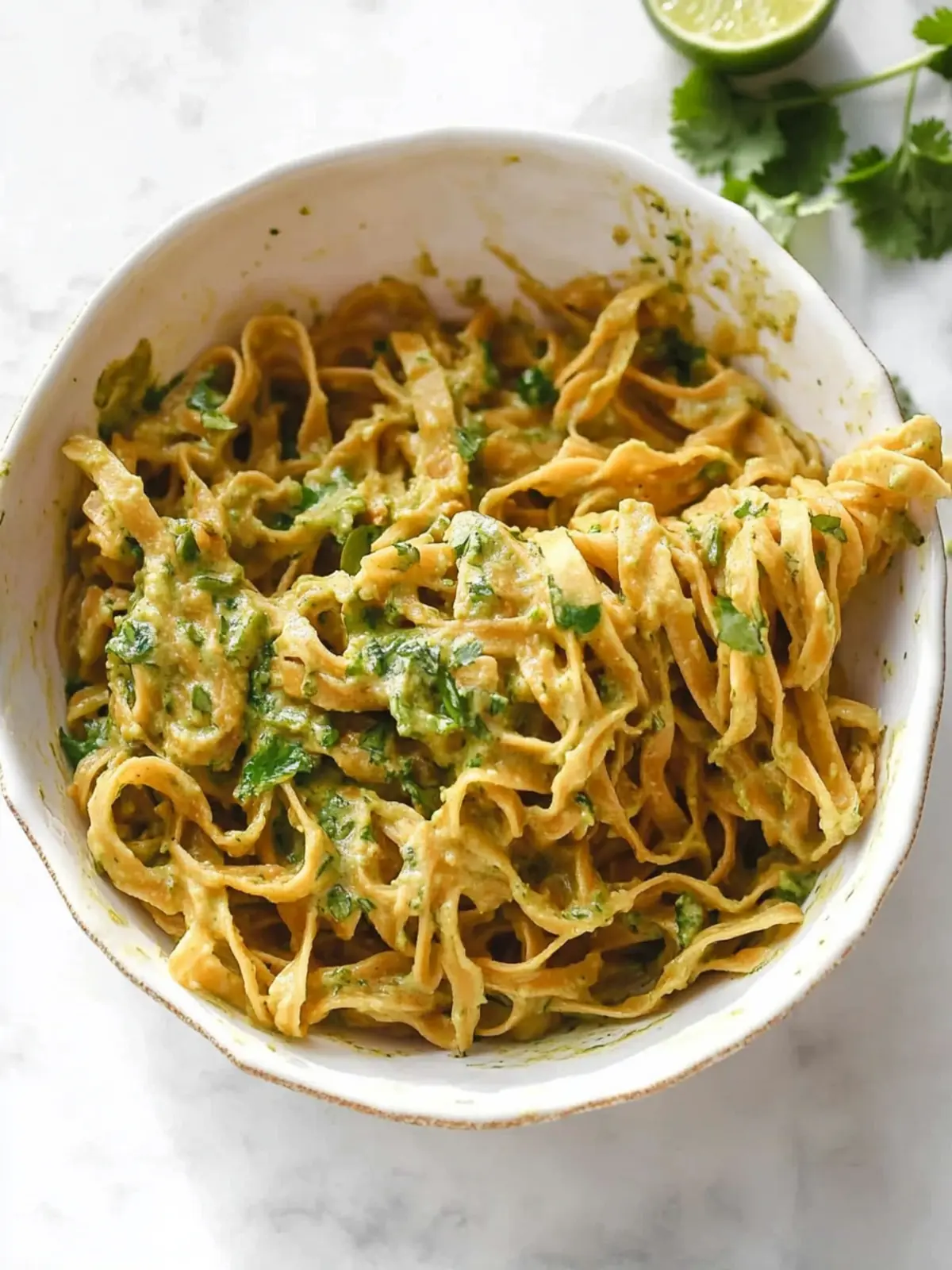 Zesty Cilantro Lime Noodles for a Fresh Dinner Delight 5 Cilantro Lime Noodles