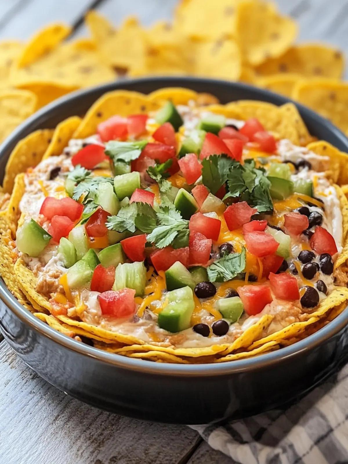 Celebrate with 4th of July Easy Taco Dip that's a Hit! 5 4th of July Easy Taco Dip