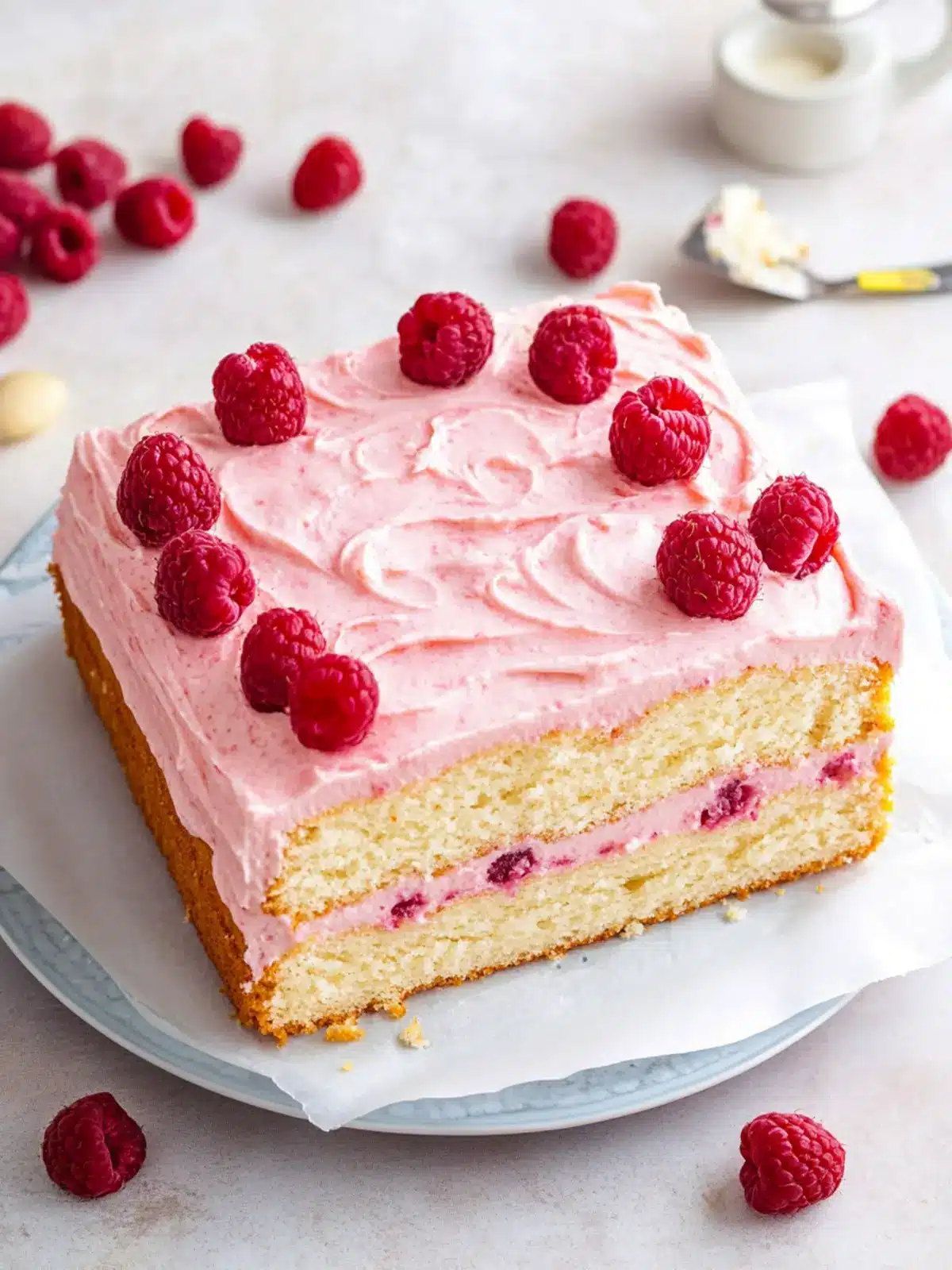 Delightful Almond Raspberry Cake for Your Sweet Cravings 2 Almond Raspberry Cake