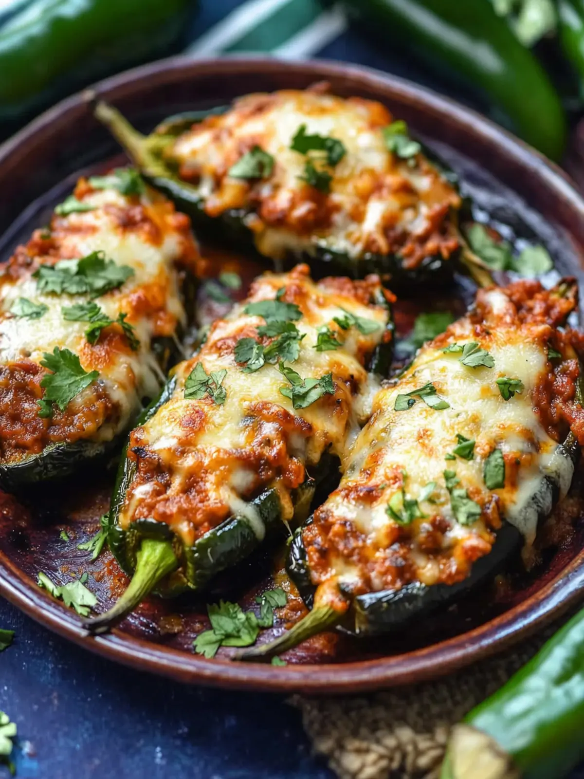 Delicious Stuffed Poblano Peppers for a Cozy Dinner Night 5 Stuffed Poblano Peppers