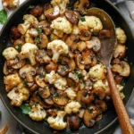 Garlic Mushrooms Cauliflower Skillet: A Flavorful Delight 4 Garlic Mushrooms Cauliflower Skillet