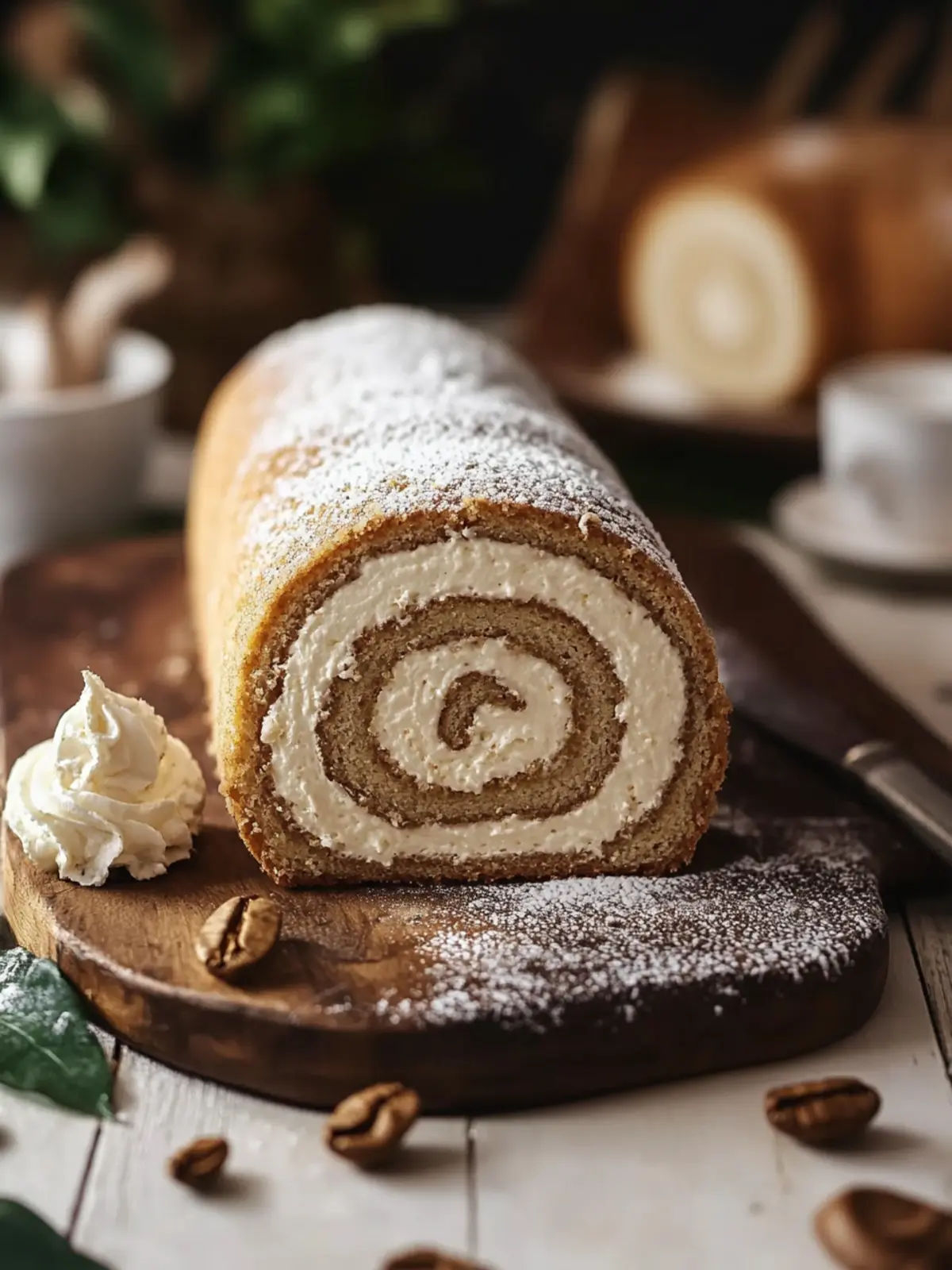 Decadent Coffee Swiss Roll You’ll Want to Make Today 3 Coffee Swiss Roll