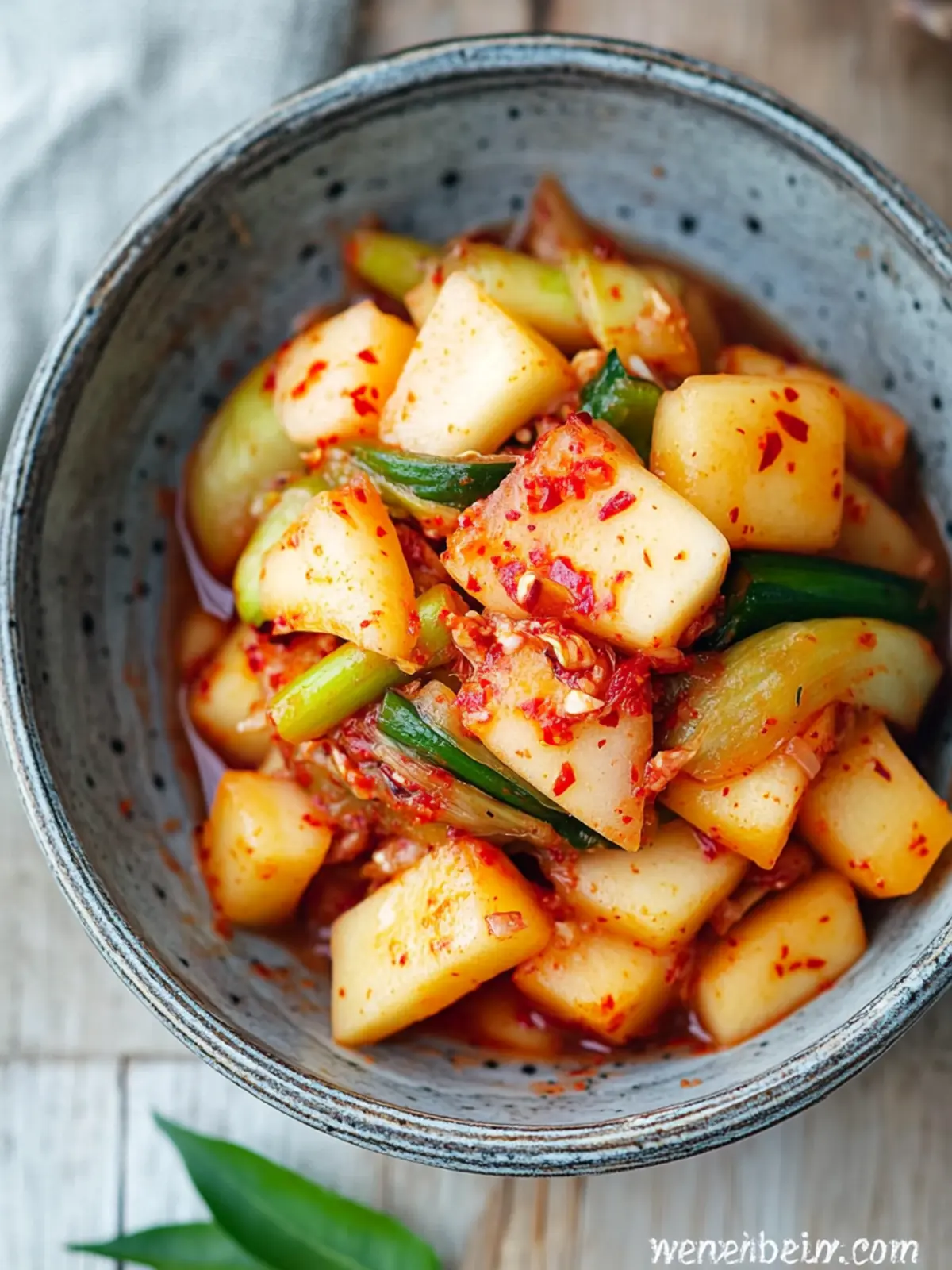 Easy Apple Kimchi in 20 Min: Your New Flavor Adventure! 3 Easy Apple Kimchi in 20 min