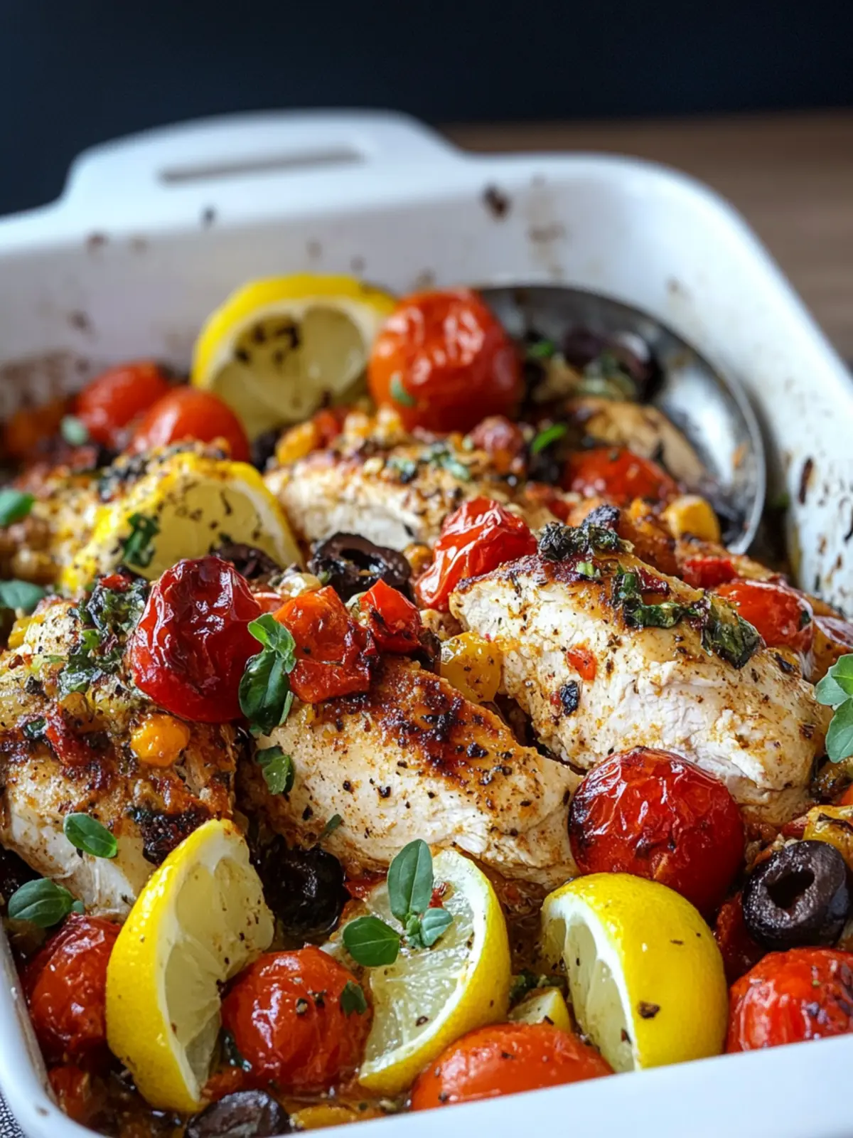 High Protein Mediterranean Chicken Bake for a Flavor Boost 4 High protien Mediterranean Chicken Bake
