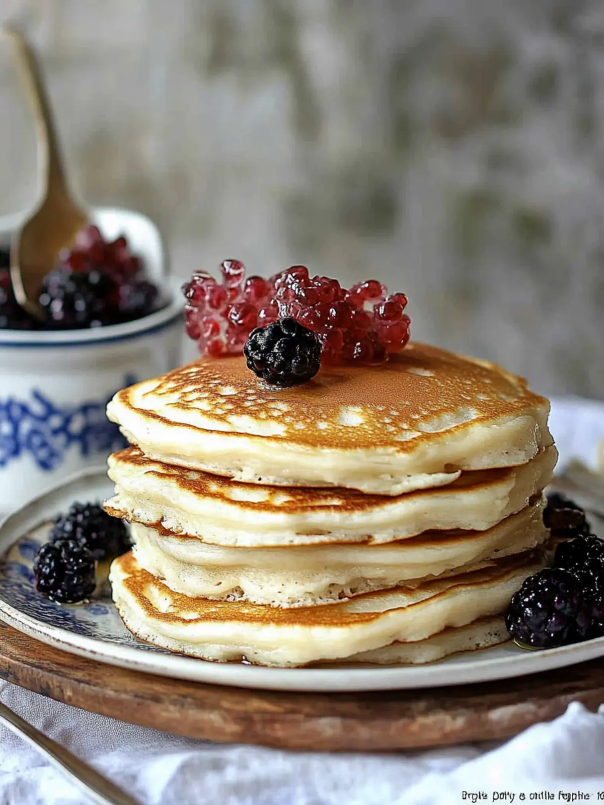 Fluffy Coconut Cream Pancakes That Brighten Your Morning 3 coconut cream pancakes
