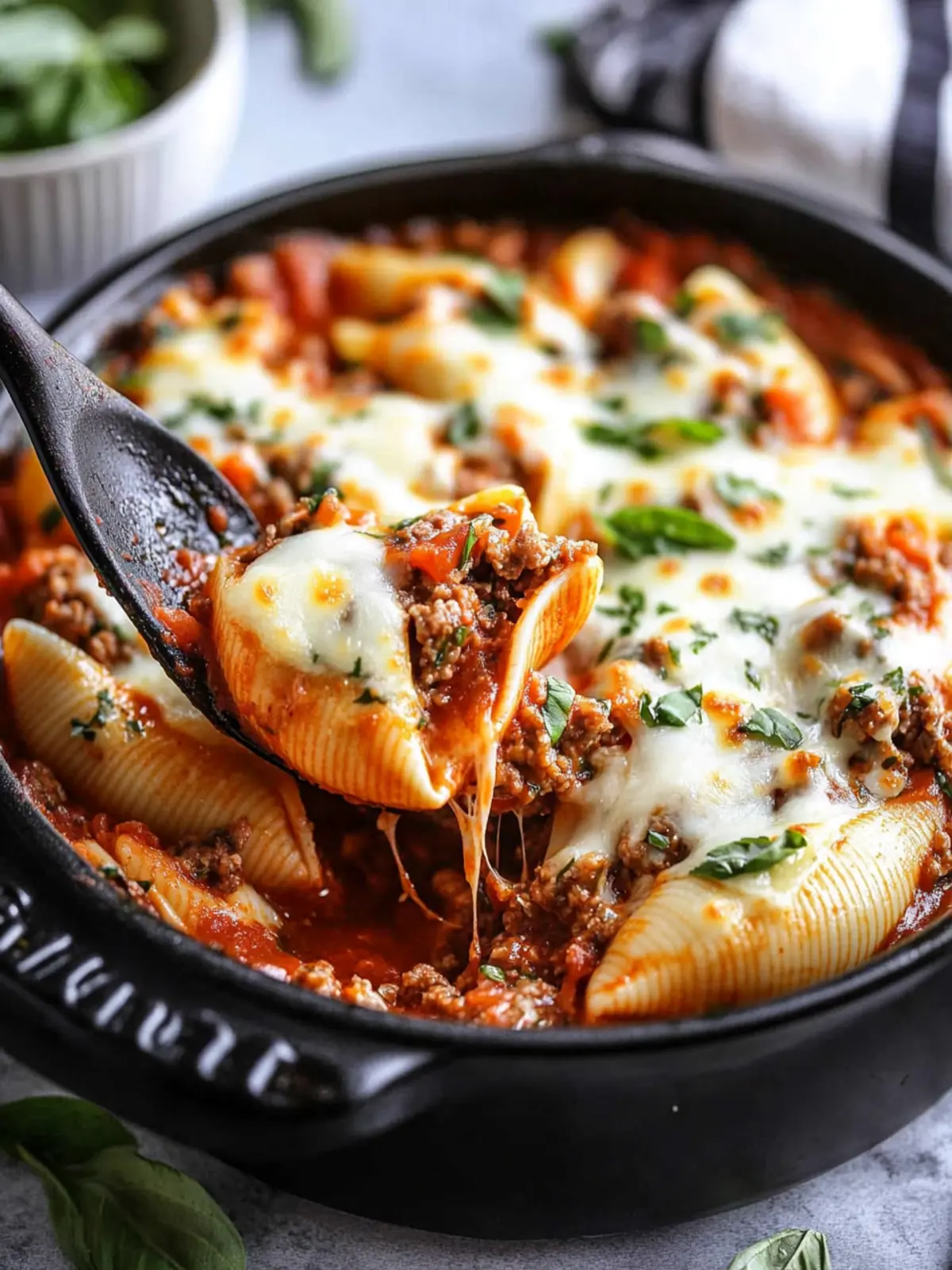 Slow Cooker Stuffed Shells with Meat for Easy Comfort Food 3 Slow Cooker Stuffed Shells with Meat