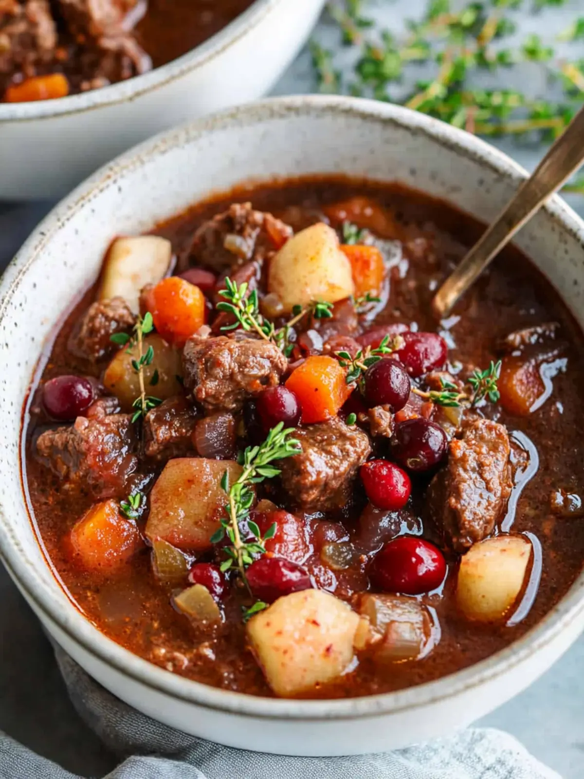 Cranberry Apple Beef Stew That Will Warm Your Soul 3 Cranberry Apple Beef Stew