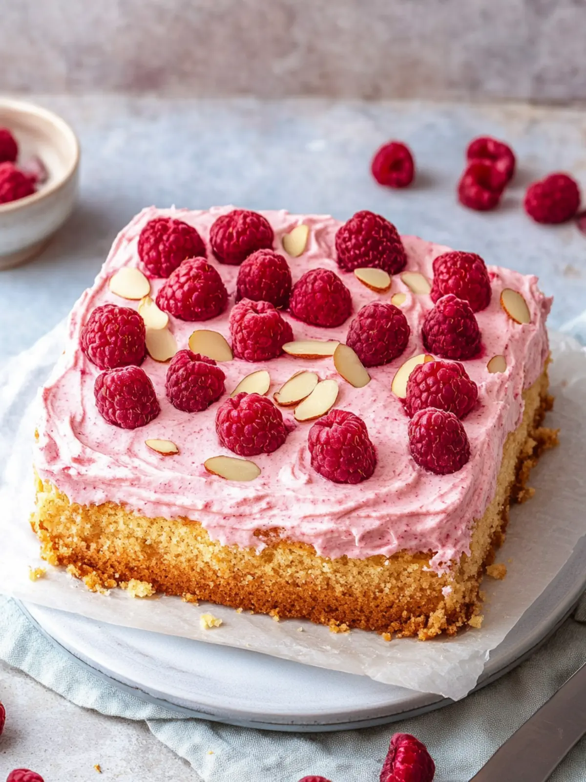 Delightful Almond Raspberry Cake for Your Sweet Cravings 4 Almond Raspberry Cake