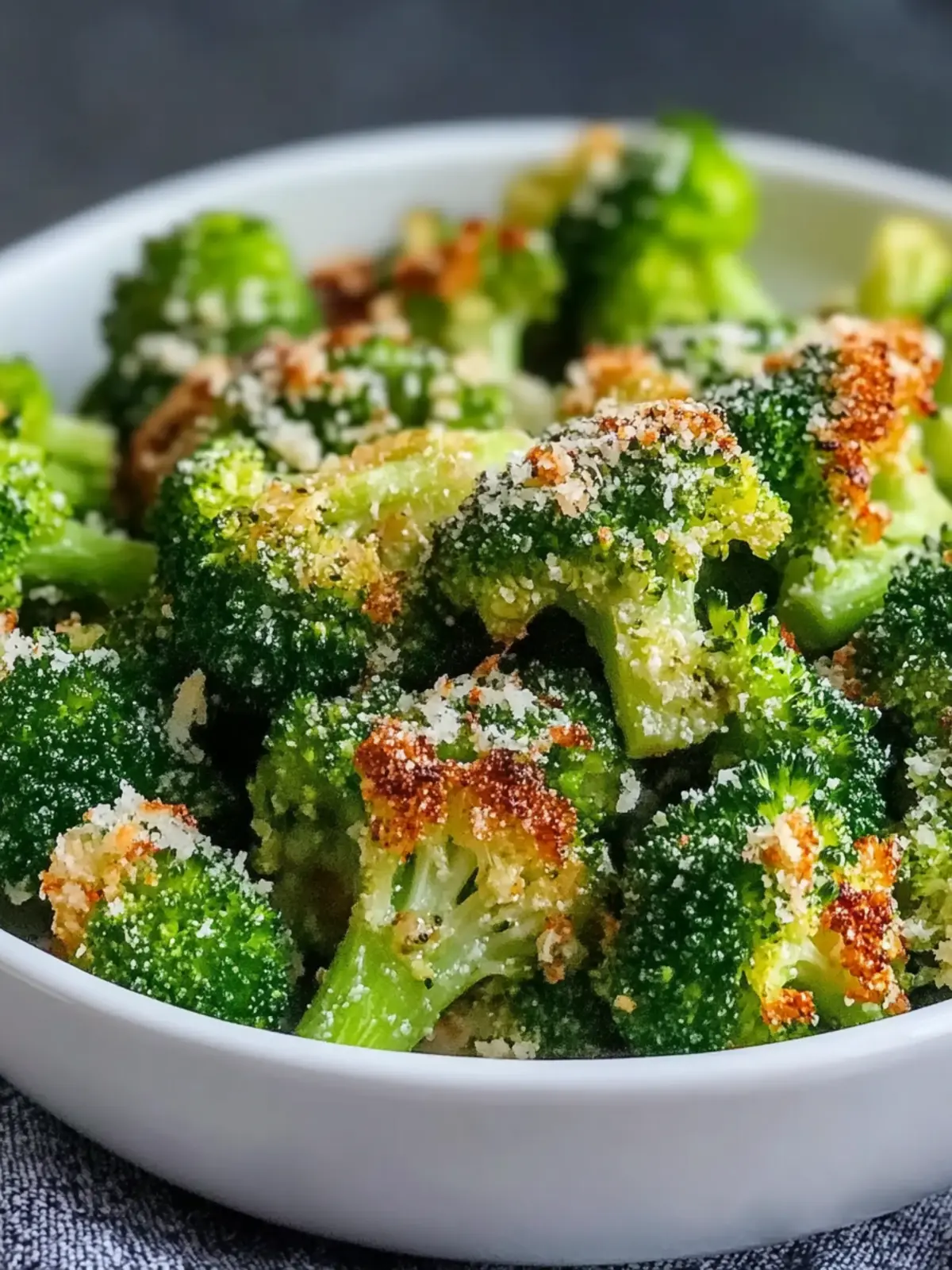 Crispy Air Fryer Garlic Parmesan Broccoli Everyone Will Love 3 Air Fryer Garlic Parmesan Broccoli