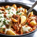 Slow Cooker Stuffed Shells with Meat for Easy Comfort Food 6 Slow Cooker Stuffed Shells with Meat