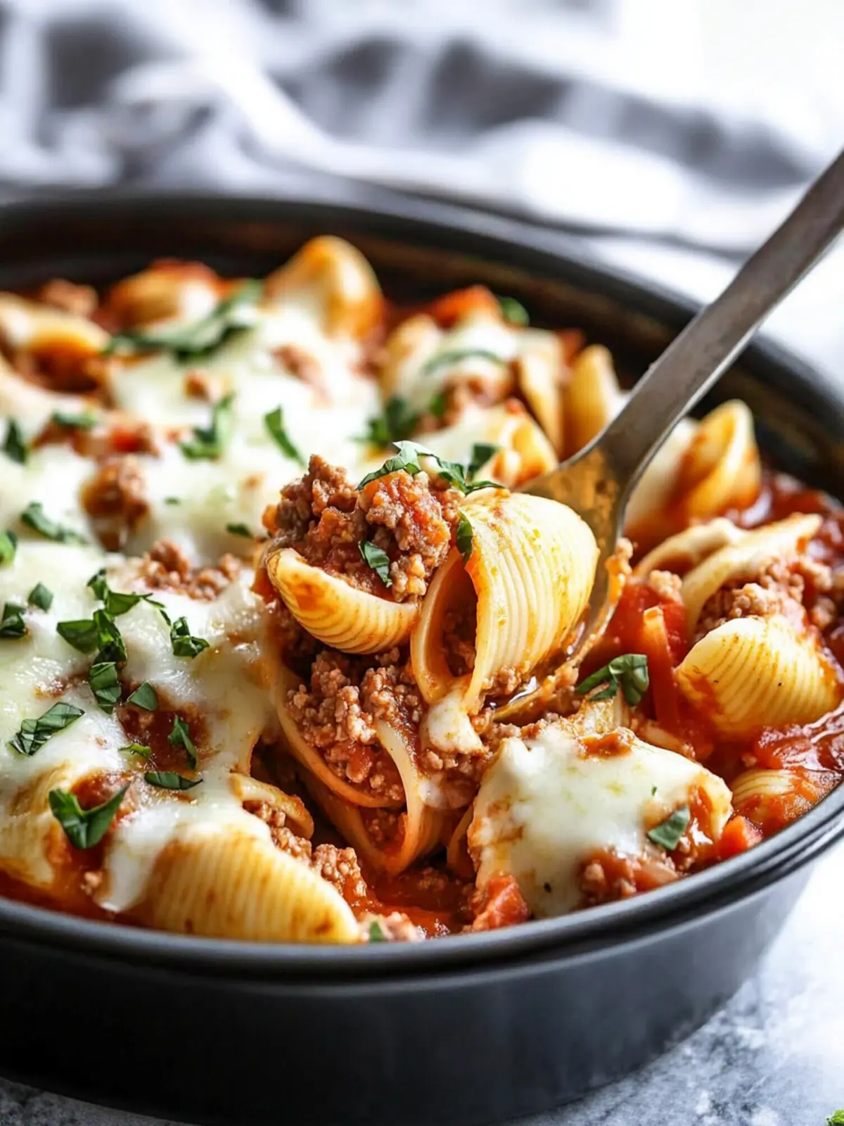 Slow Cooker Stuffed Shells with Meat for Easy Comfort Food 5 Slow Cooker Stuffed Shells with Meat