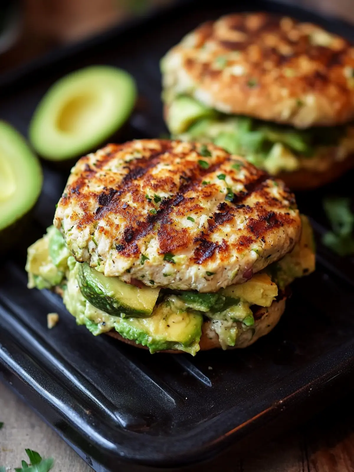 Mouthwatering Turkey Avocado Burgers for a Flavor Boost 4 turkey avocado burgers