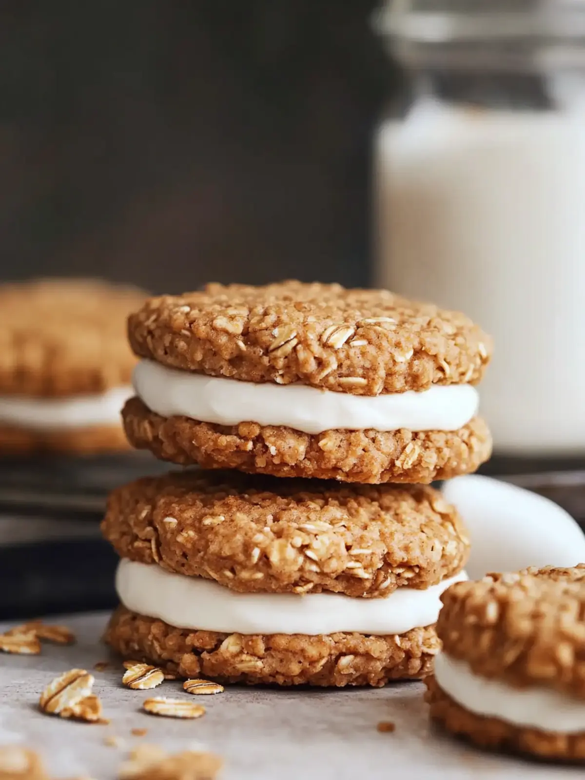 Delicious Oatmeal Cream Pies: A Homemade Treat You’ll Love 2 Oatmeal Cream Pies