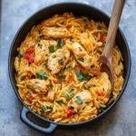 Spicy Cajun Chicken Orzo: A Creamy One-Pan Delight 9 Cajun Chicken Orzo
