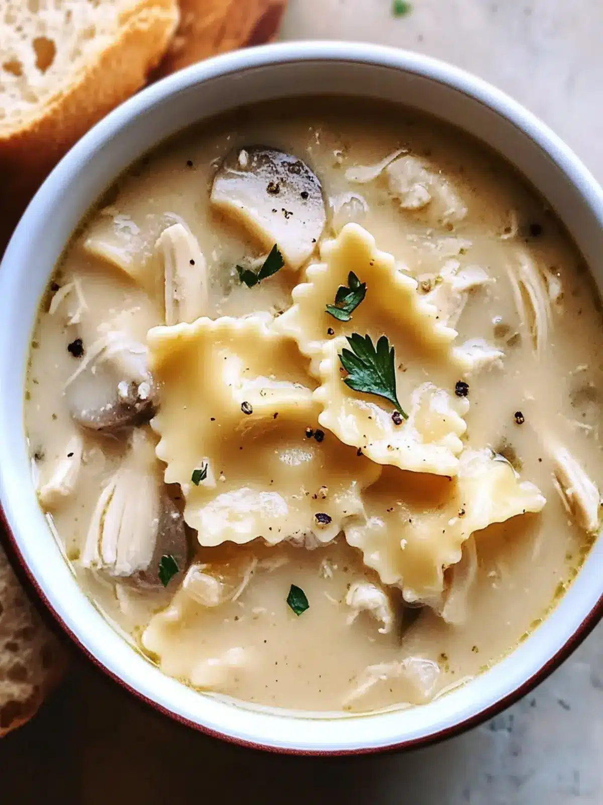 Roasted Garlic White Chicken Lasagna Soup You’ll Crave Daily 5 Roasted Garlic White Chicken Lasagna Soup