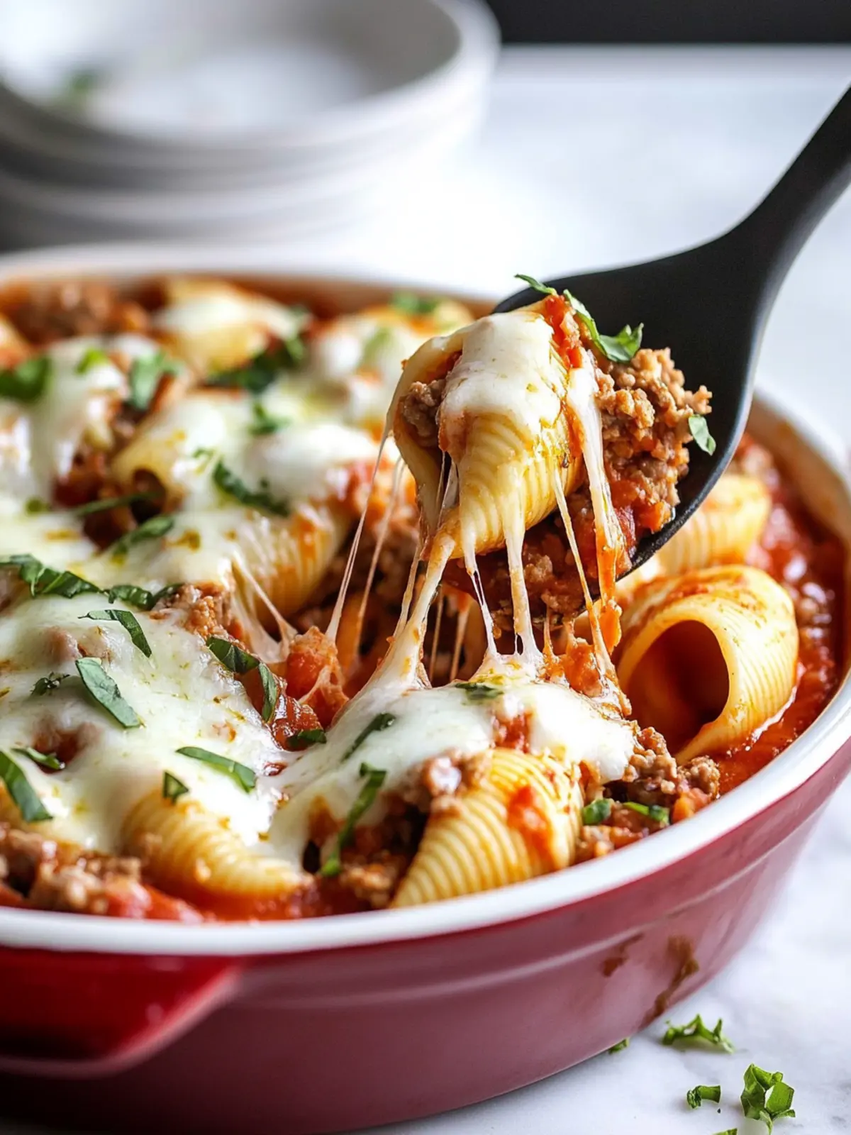 Slow Cooker Stuffed Shells with Meat for Easy Comfort Food 2 Slow Cooker Stuffed Shells with Meat