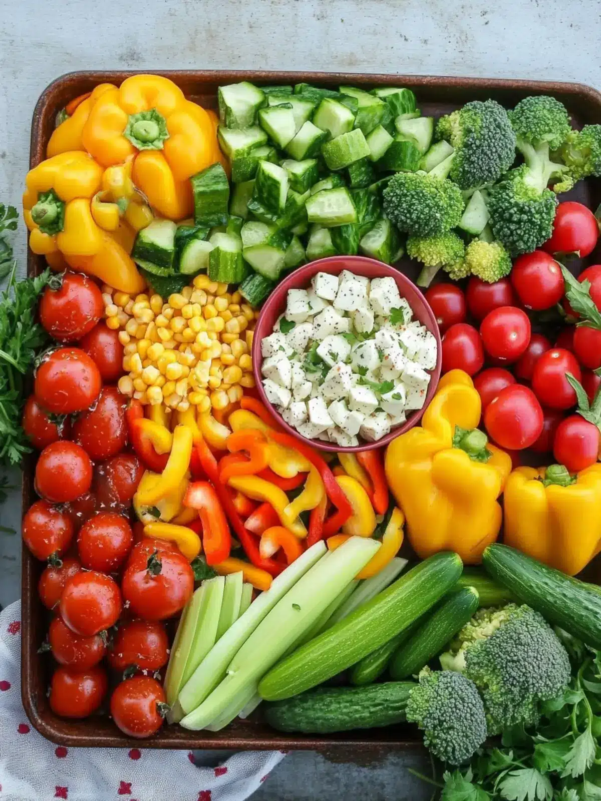 4th of July Veggie Tray: Fresh Flavors for Your Celebration 2 4th of July Veggie Tray