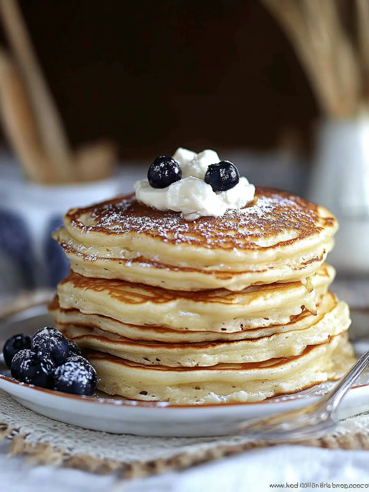 Fluffy Coconut Cream Pancakes That Brighten Your Morning 4 coconut cream pancakes