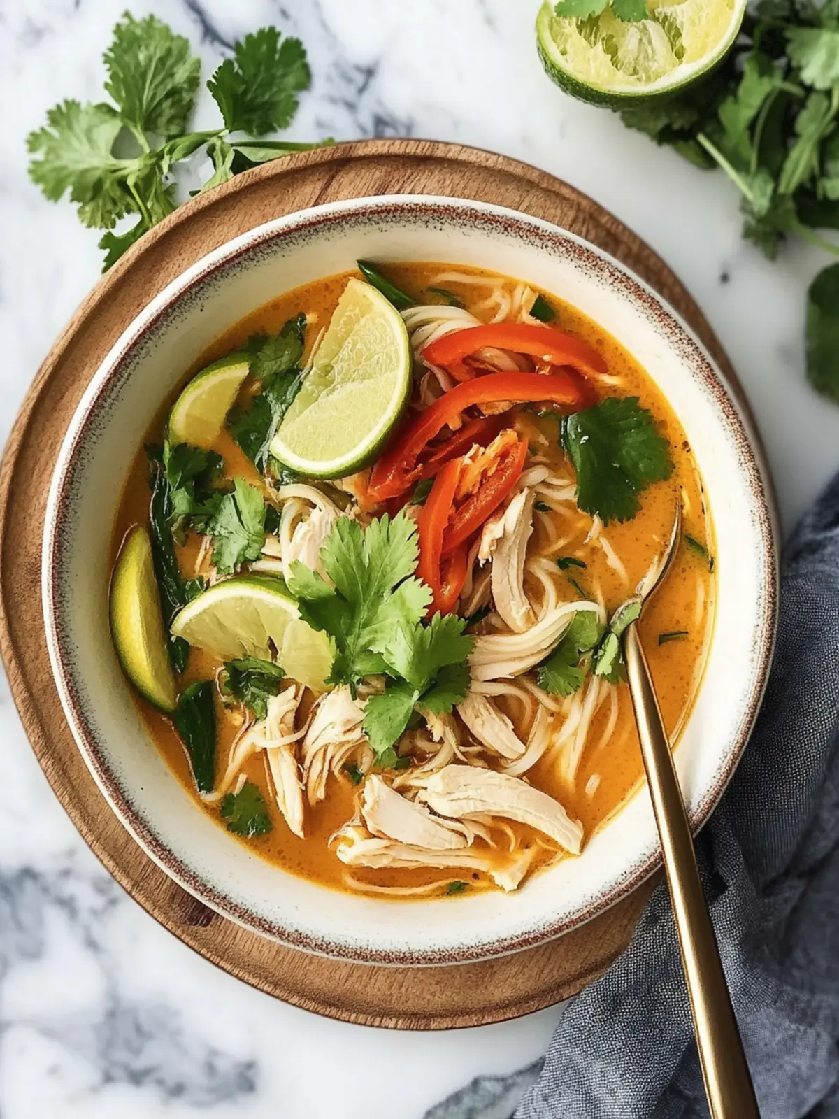 Delicious Thai Chicken Noodle Soup for Cozy Nights 3 Thai Chicken Noodle Soup