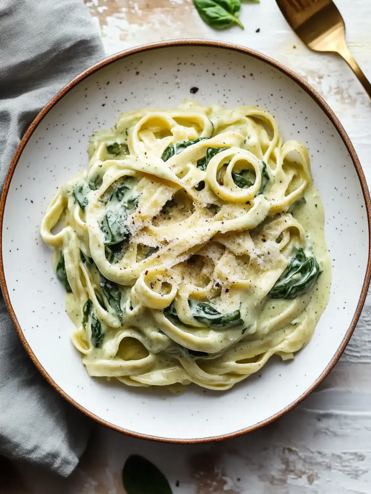 Spinach Cottage Cheese Alfredo: A Healthier Comfort Dish 4 Spinach Cottage Cheese Alfredo