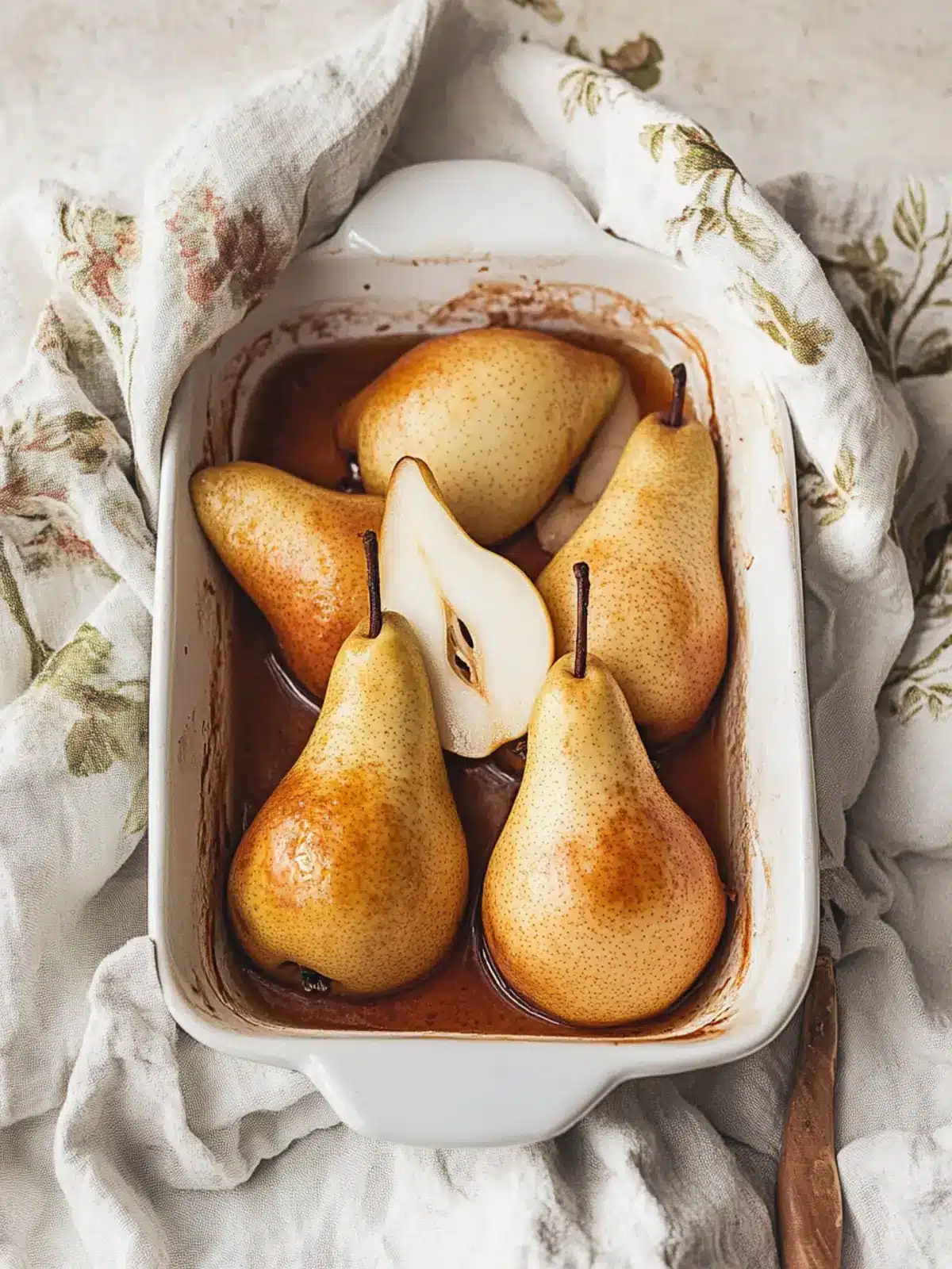 Delicious Baked Pears with Orange Bliss for Cozy Nights 5 Baked Pears