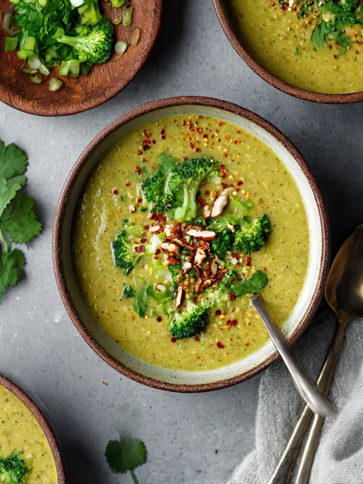 Creamy Broccoli & Red Lentil Soup for Cozy Nights In 4 Creamy Broccoli + Red Lentil Soup