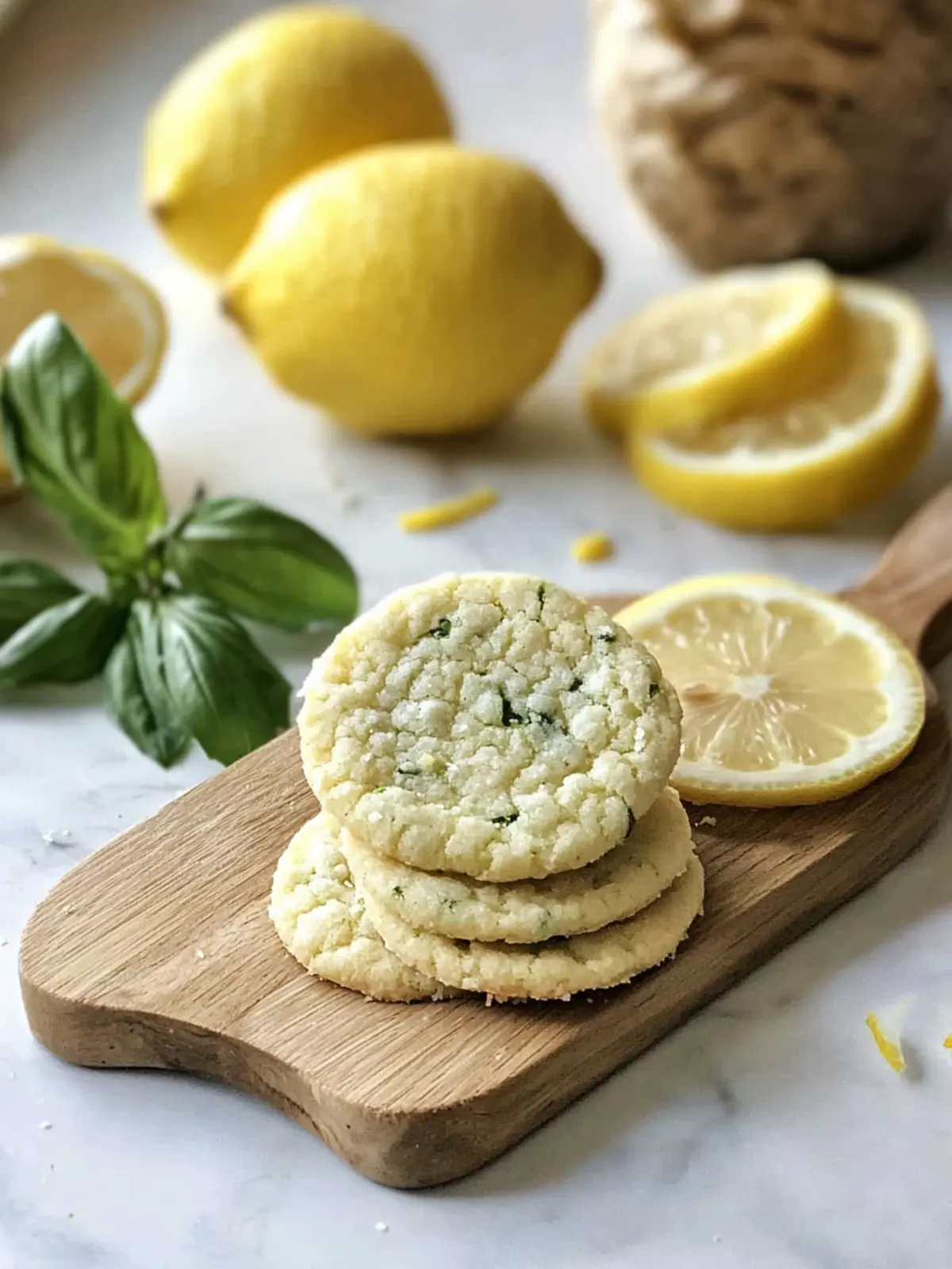 Lemon-Basil Cookies: Refreshing Treats to Brighten Your Day 3 Lemon-Basil Cookies
