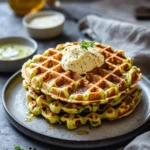 Savory Zucchini Waffles Cheesy and Crispy for a Fun Twist 2 Savory Zucchini Waffles (Cheesy and Crispy)