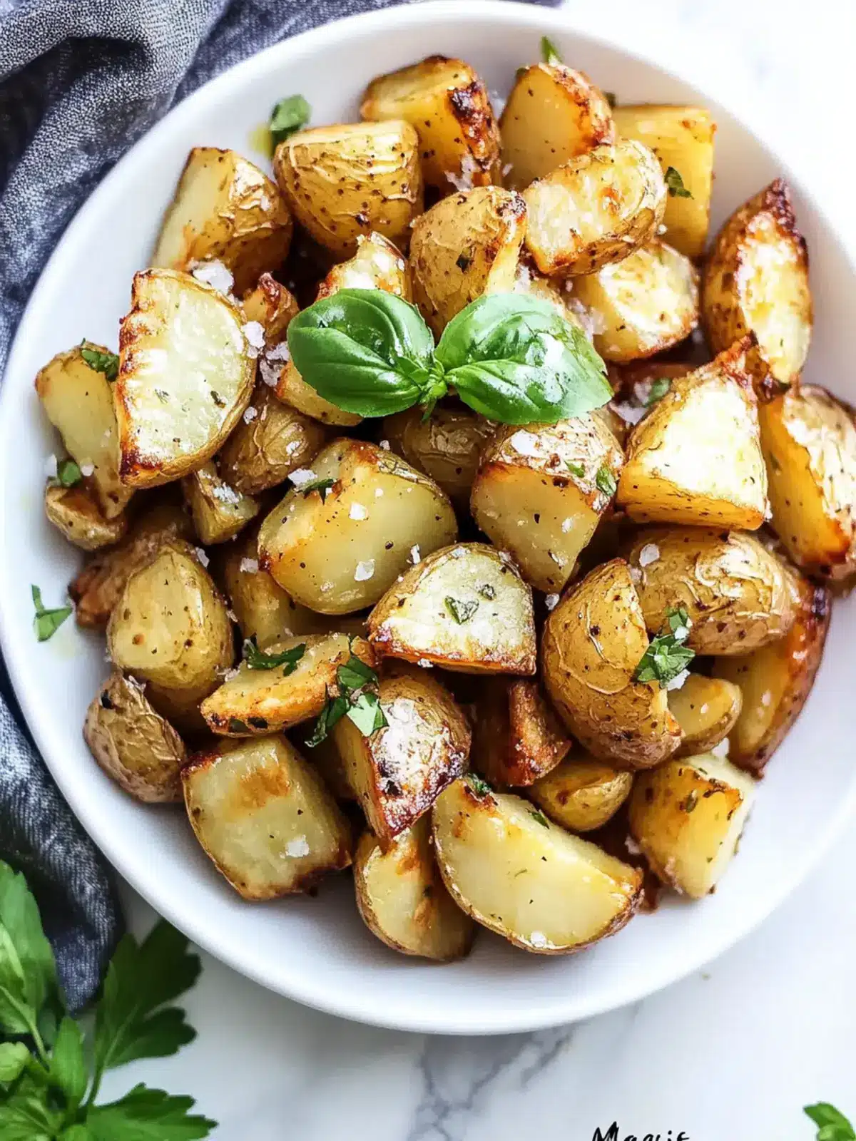 Whole 30 + Paleo Salt and Vinegar Magic Potatoes Delight 2 Whole 30 + Paleo Salt and Vinegar “Magic” Potatoes