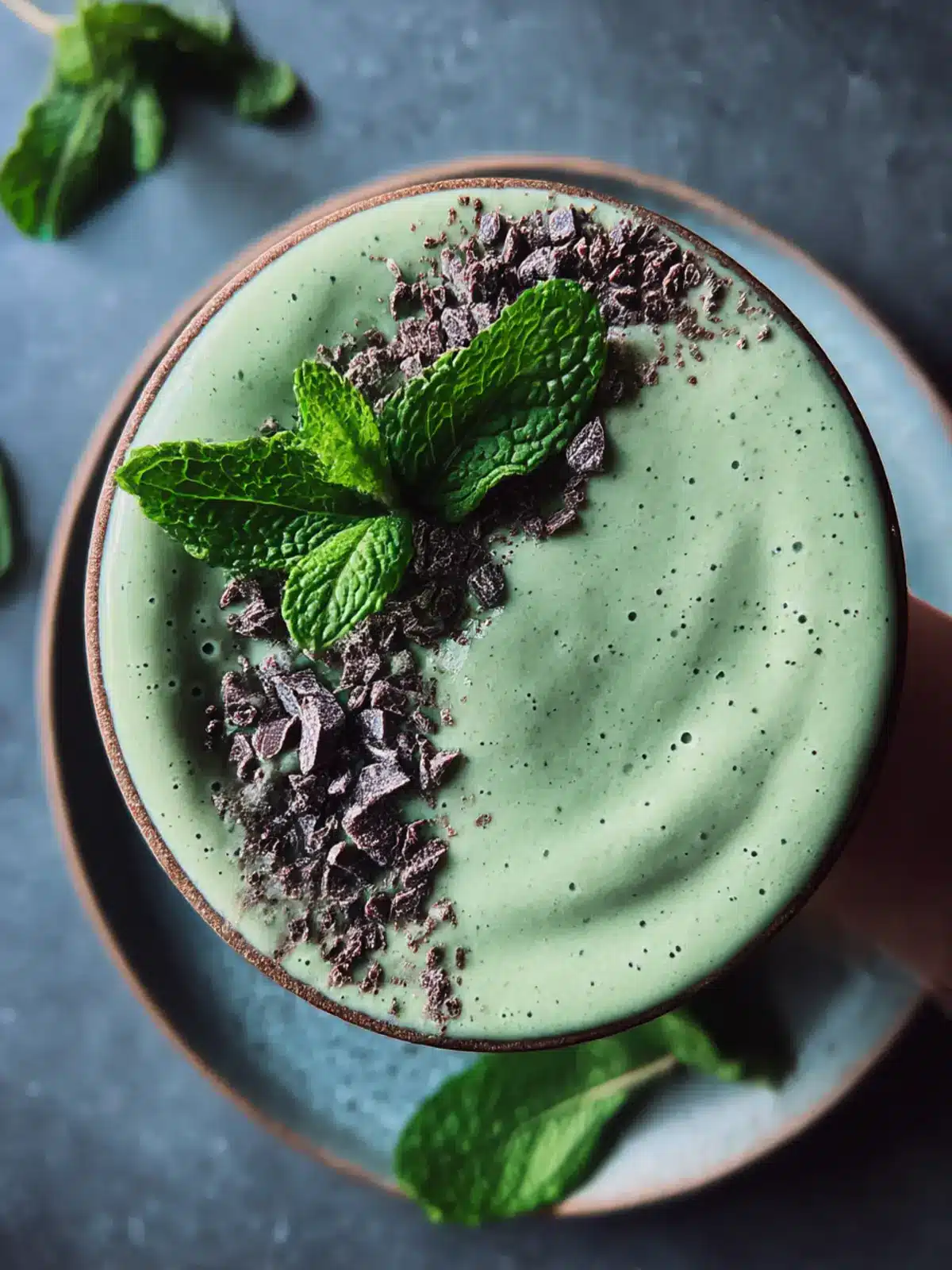 Mint Chip Spirulina Smoothie: A Refreshing Health Boost! 5 Mint Chip Spirulina Smoothie