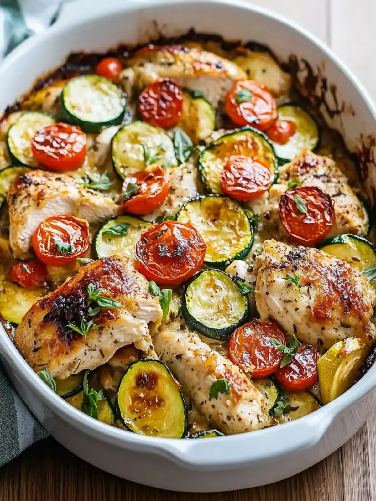 Delicious Mediterranean Chicken Zucchini Bake to Wow Your Family 5 Mediterranean Chicken Zucchini Bake
