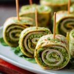 Pesto Tortilla Pinwheels Recipe for Effortless Party Snacking 10 Pesto Tortilla Pinwheels Recipe