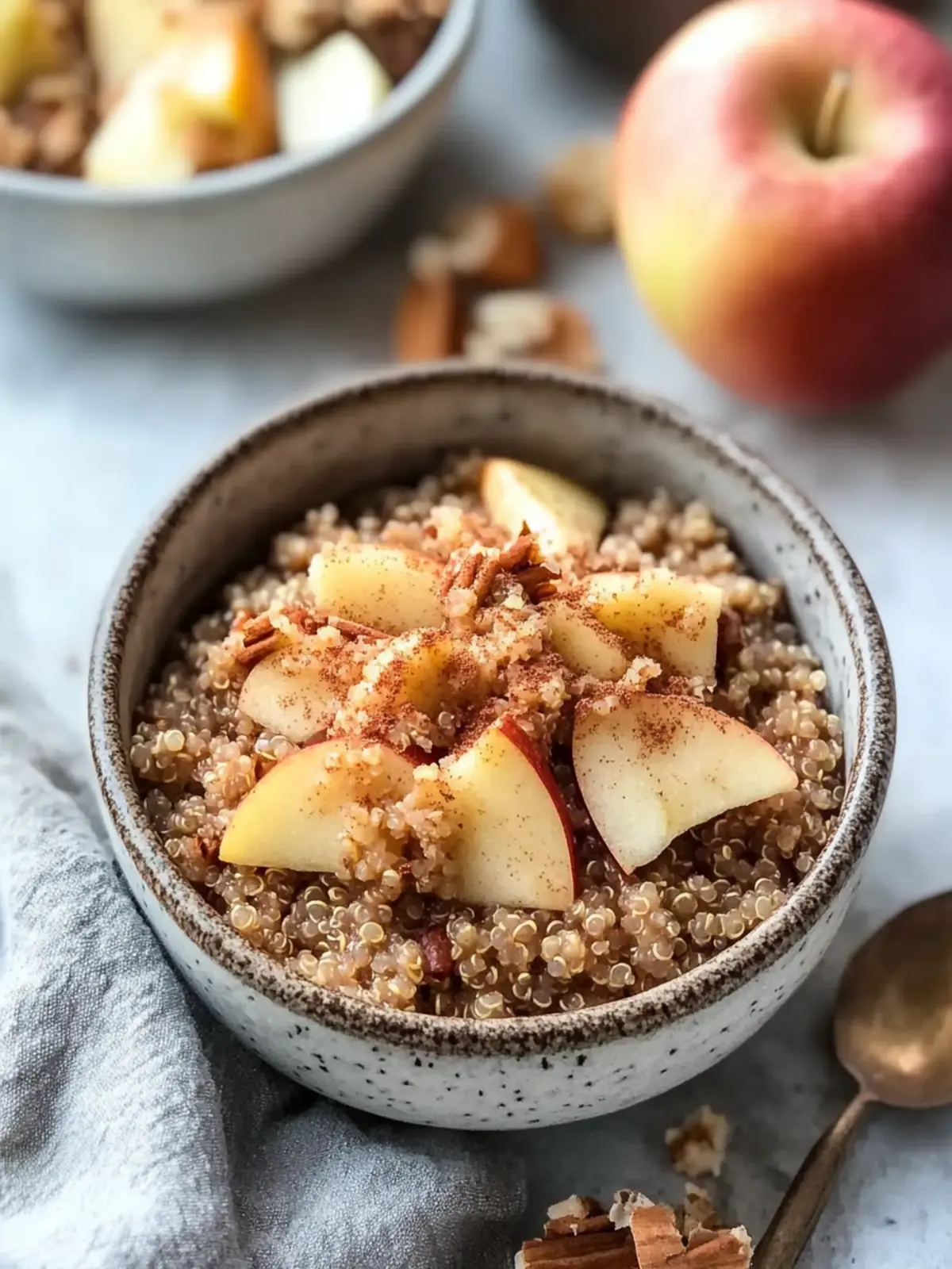 Cinnamon Apple Breakfast Quinoa for a Cozy Morning Boost 5 Cinnamon Apple Breakfast Quinoa