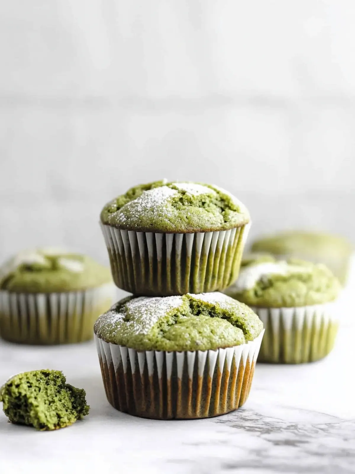 One Bowl Matcha Muffins for Easy, Guilt-Free Treats 3 One Bowl Matcha Muffins