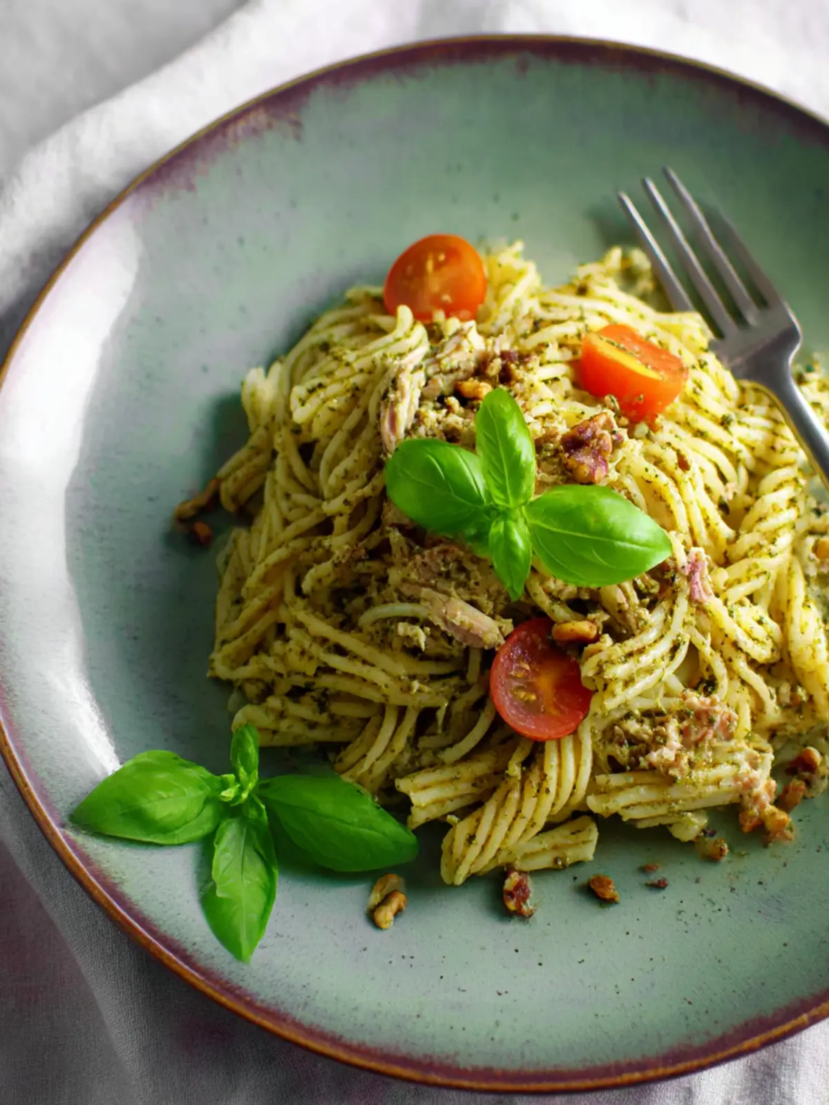 Tuna Pesto Pasta Recipe That Beats Fast Food Every Time 3 Tuna Pesto Pasta Recipe