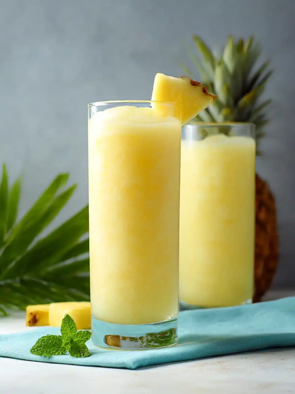 Refreshing Pineapple Rum Slush to Beat the Heat 3 Pineapple Rum Slush