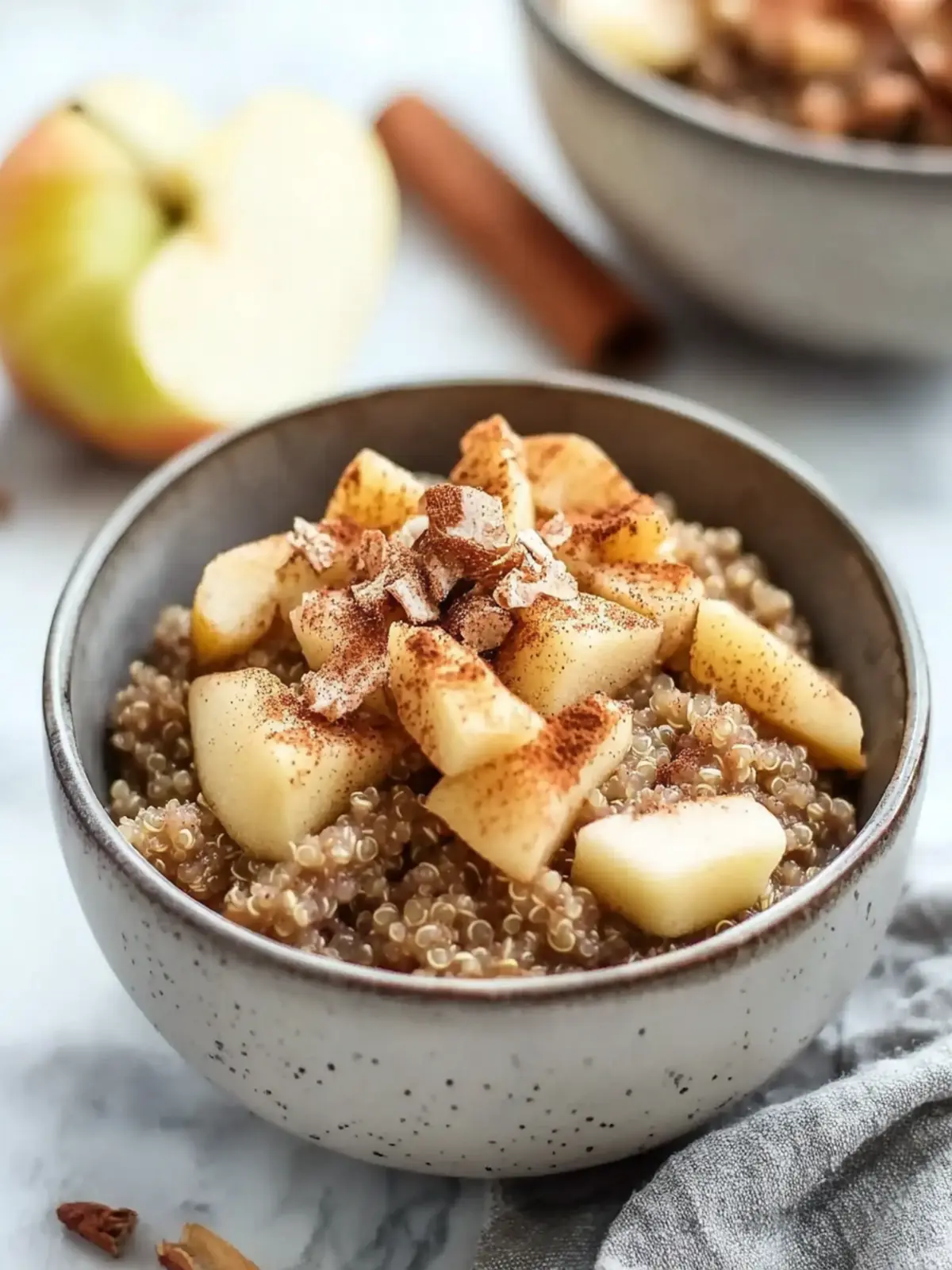 Cinnamon Apple Breakfast Quinoa for a Cozy Morning Boost 4 Cinnamon Apple Breakfast Quinoa