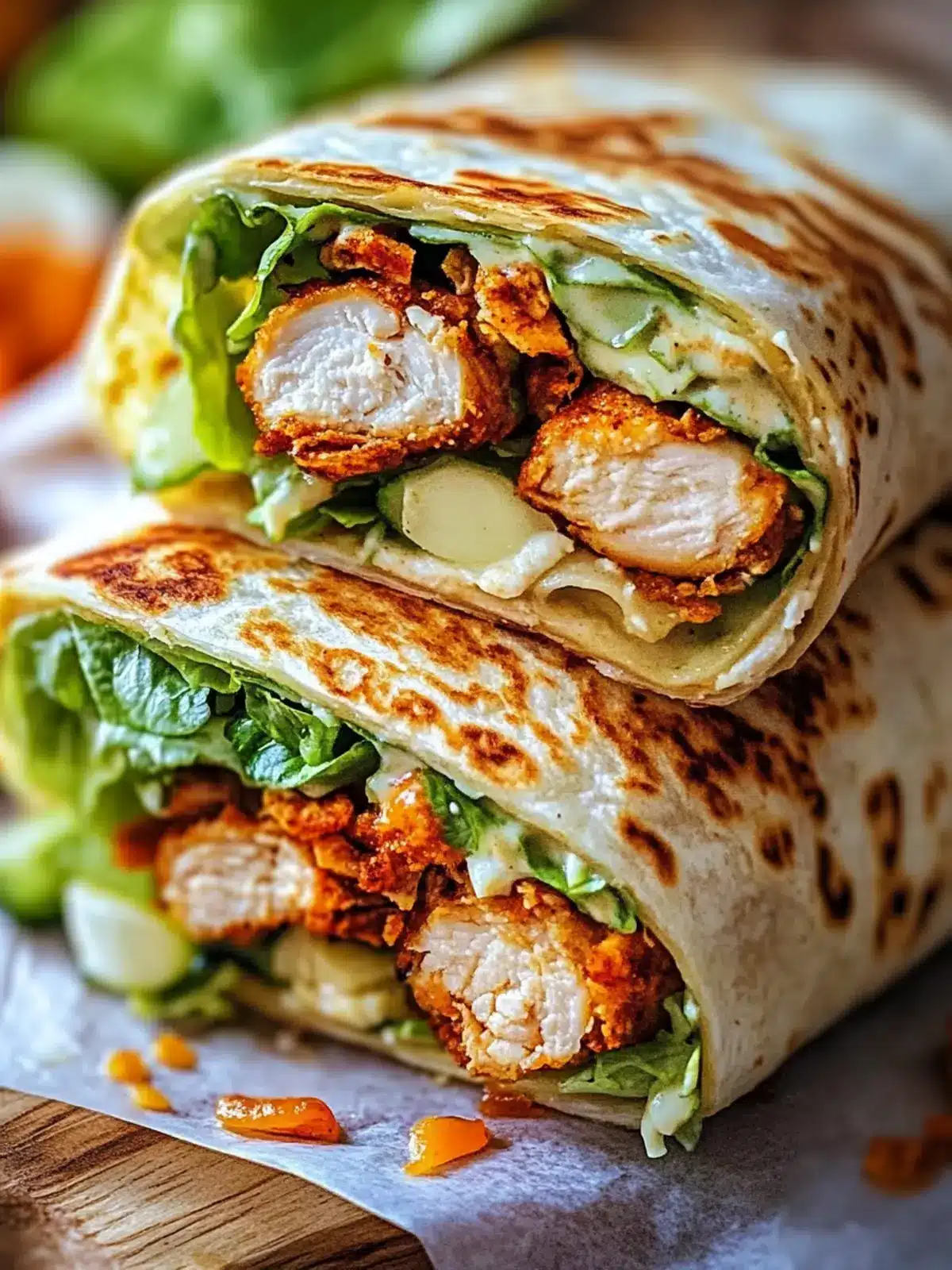 High Protein Chicken Crunch Wrap That Will Wow Your Tastebuds 2 High Protein Chicken Crunch Wrap