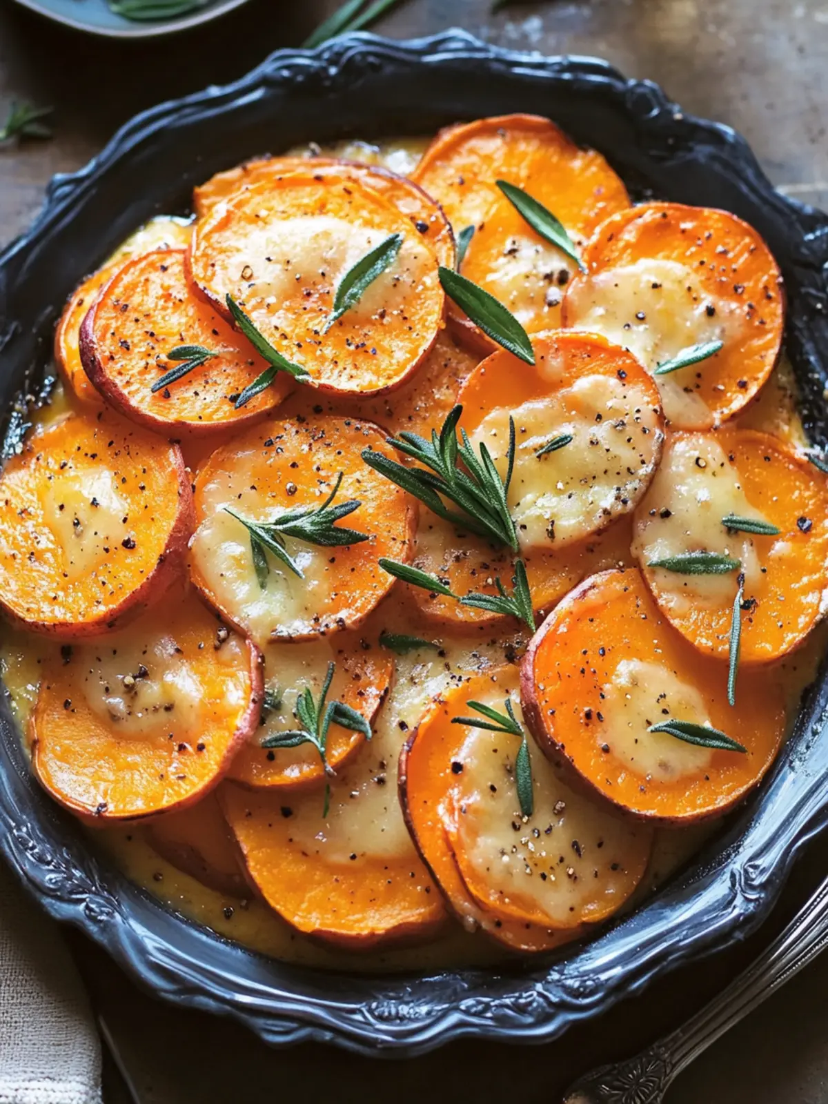 Savory Easy Scalloped Sweet Potatoes for Cozy Nights 2 Savory Easy Scalloped Sweet Potatoes