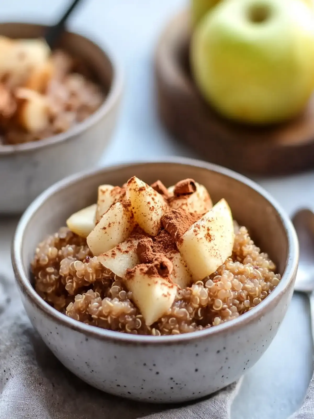 Cinnamon Apple Breakfast Quinoa for a Cozy Morning Boost 3 Cinnamon Apple Breakfast Quinoa