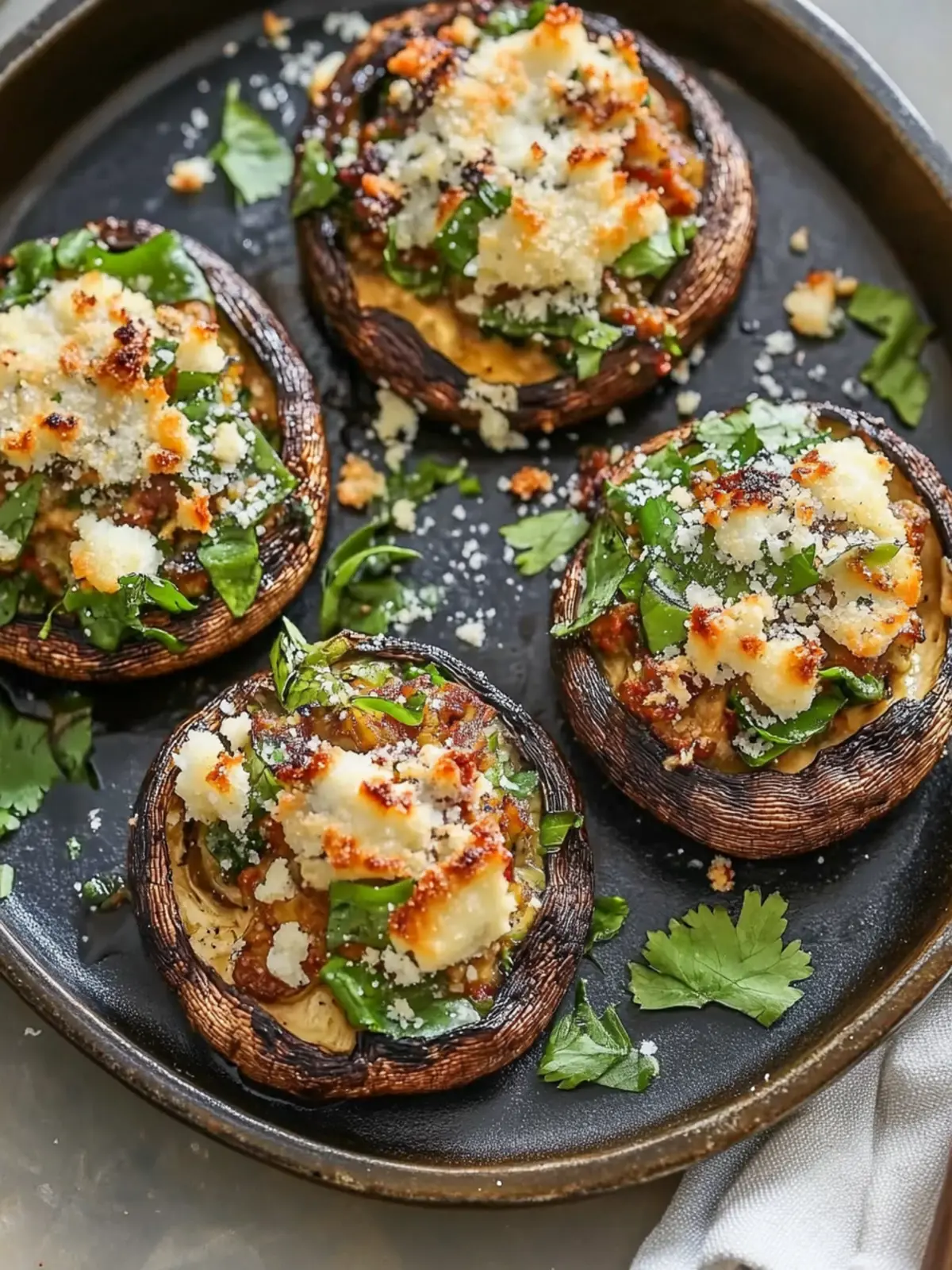 Savory Stuffed Portobello Mushrooms You’ll Crave Every Week 4 Stuffed Portobello Mushrooms