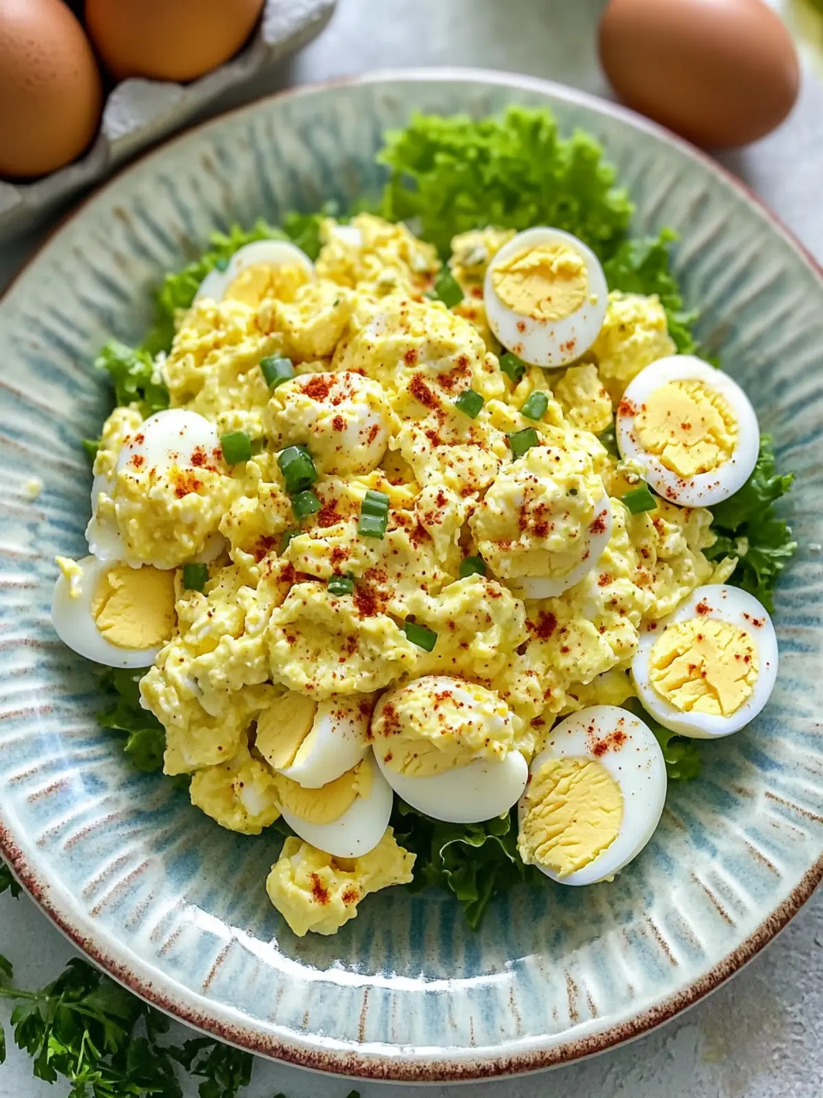 Easy Keto Egg Salad Recipe That Will Wow Your Taste Buds 2 Easy Keto Egg Salad Recipe