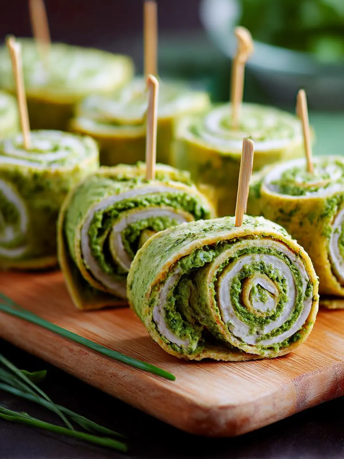 Pesto Tortilla Pinwheels Recipe for Effortless Party Snacking 3 Pesto Tortilla Pinwheels Recipe